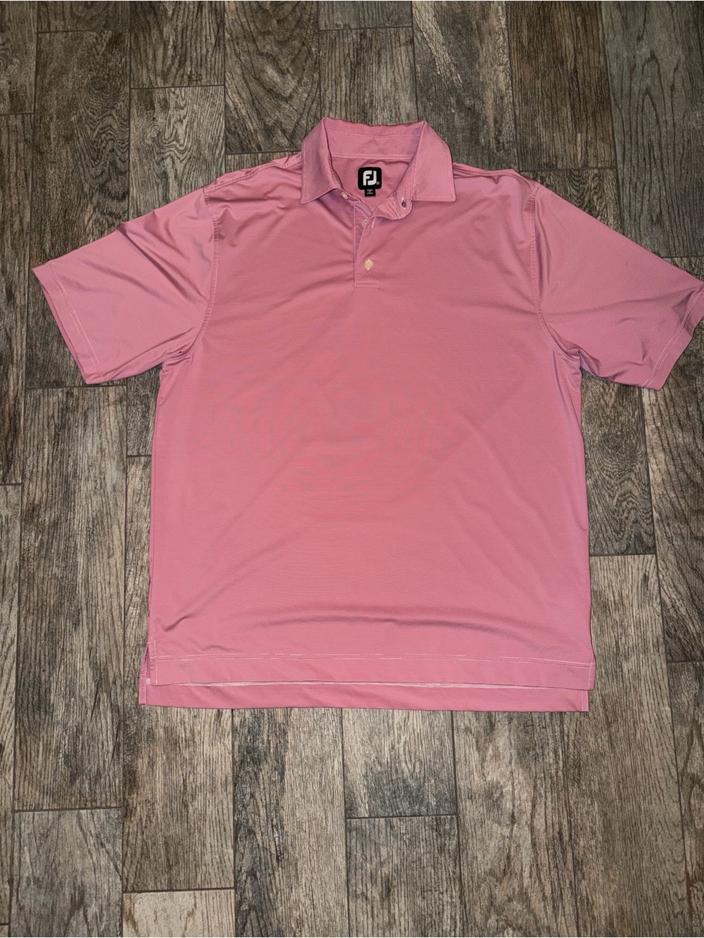 FootJoy Men's Light Pink Performance Polo